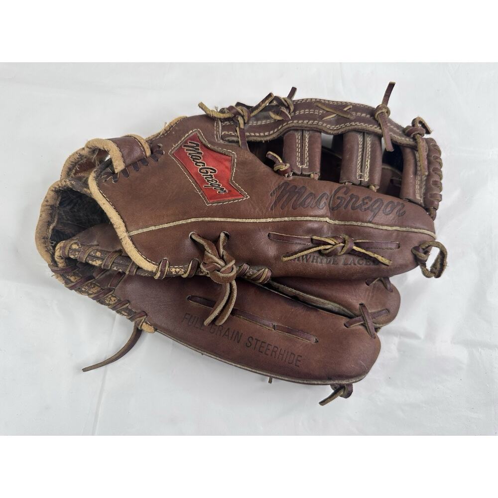 MacGregor K3997 12" Baseball/Softball Glove Mitt Right Handed Thrower Steerhide